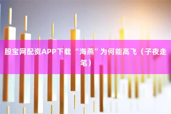 股宝网配资APP下载 “海燕”为何能高飞（子夜走笔）