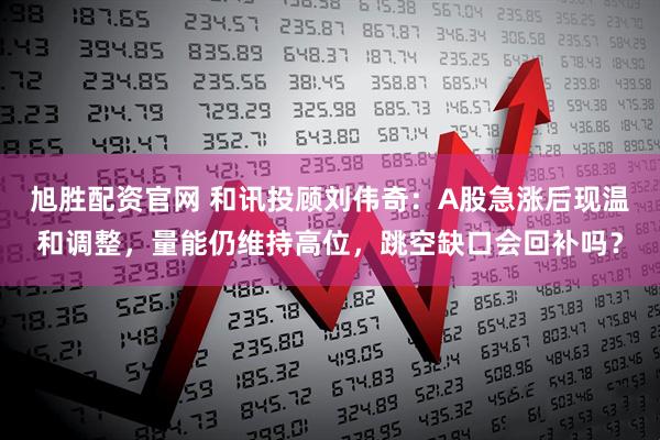 旭胜配资官网 和讯投顾刘伟奇：A股急涨后现温和调整，量能仍维持高位，跳空缺口会回补吗？