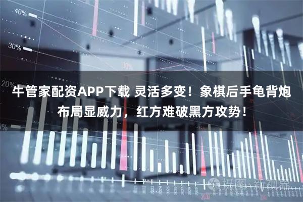 牛管家配资APP下载 灵活多变！象棋后手龟背炮布局显威力，红方难破黑方攻势！
